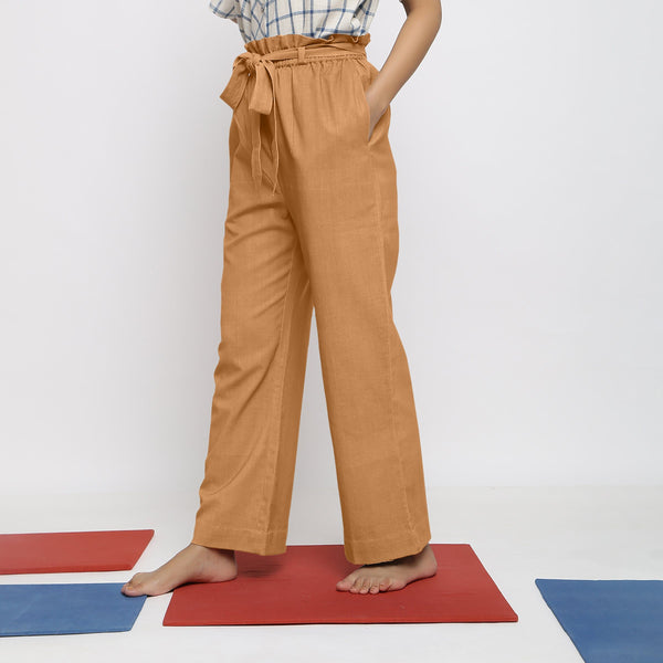 How to Style Paper Bag Waist Pants for Fall - Emma